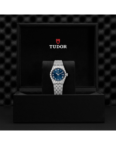 Tudor Royal 28 mm steel case, Blue dial (watches)